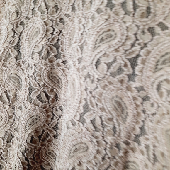 Elegant Lace Cardigan - Brown - Picture 4 of 12